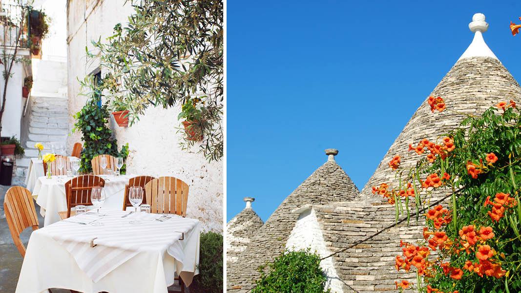 Alberobello Trulli huse 